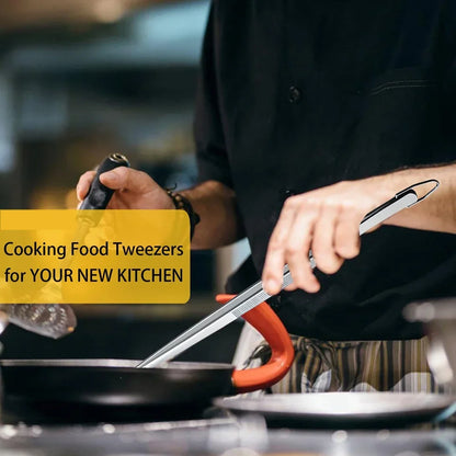 SteelGrip Pro Chef Tweezers