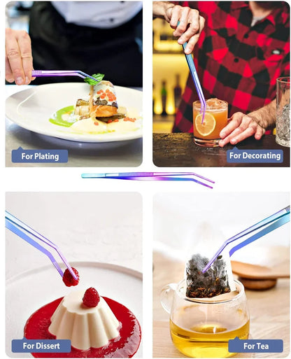 SteelGrip Pro Chef Tweezers