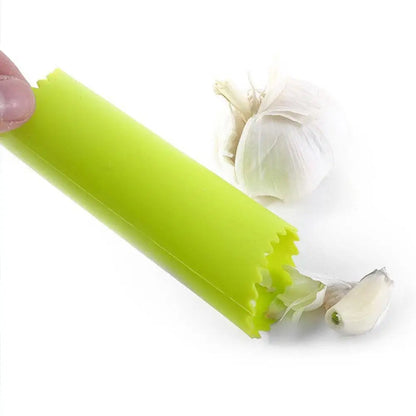 GarlicGlide Silicone Peeler